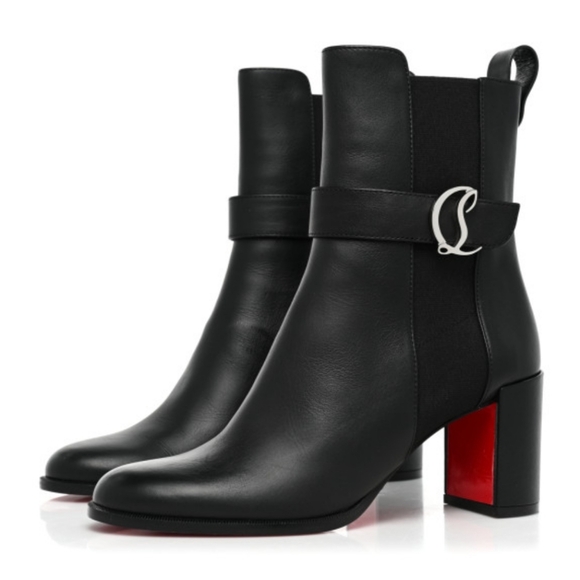 Christian Louboutin Shoes - New Christian Louboutin Calfskin 70 Chelsea Ankle Boots Size 39